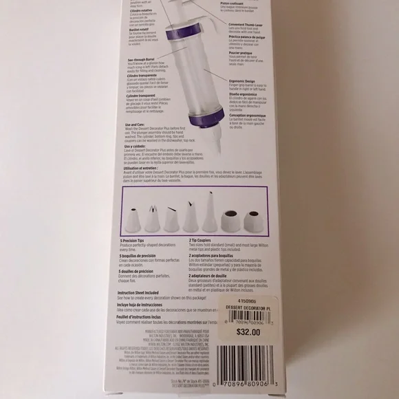 NIB ! WILTON Dessert Decorator PLUS - Picture 7 of 9
